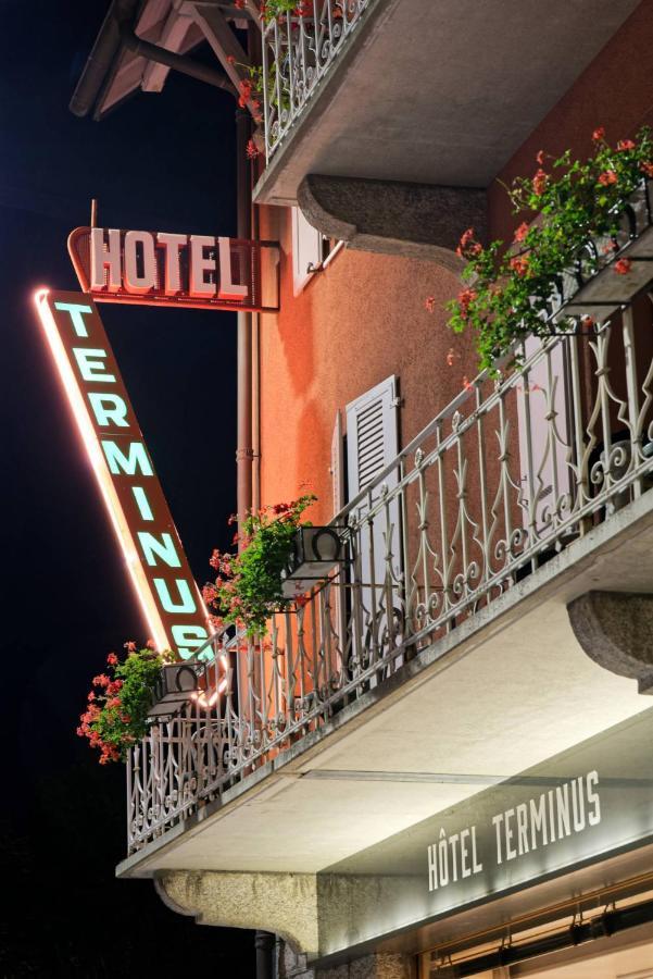Hôtel Terminus Orsières Extérieur photo